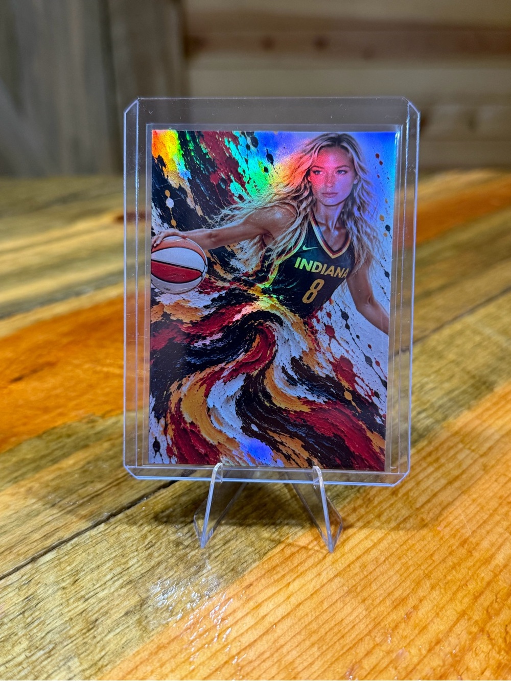 Sophie Cunningham Indiana Custom Basketball Trading Card